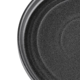 Olympia Cavolo Textured Black Flat Round Plate - 270mm (Box 4)