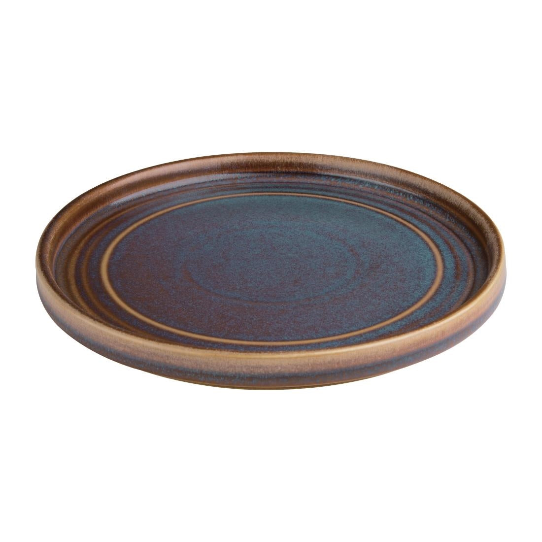 Olympia Cavolo Iridescent Flat Round Plate - 180mm (Box 6)