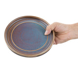 Olympia Cavolo Iridescent Flat Round Plate - 180mm (Box 6)