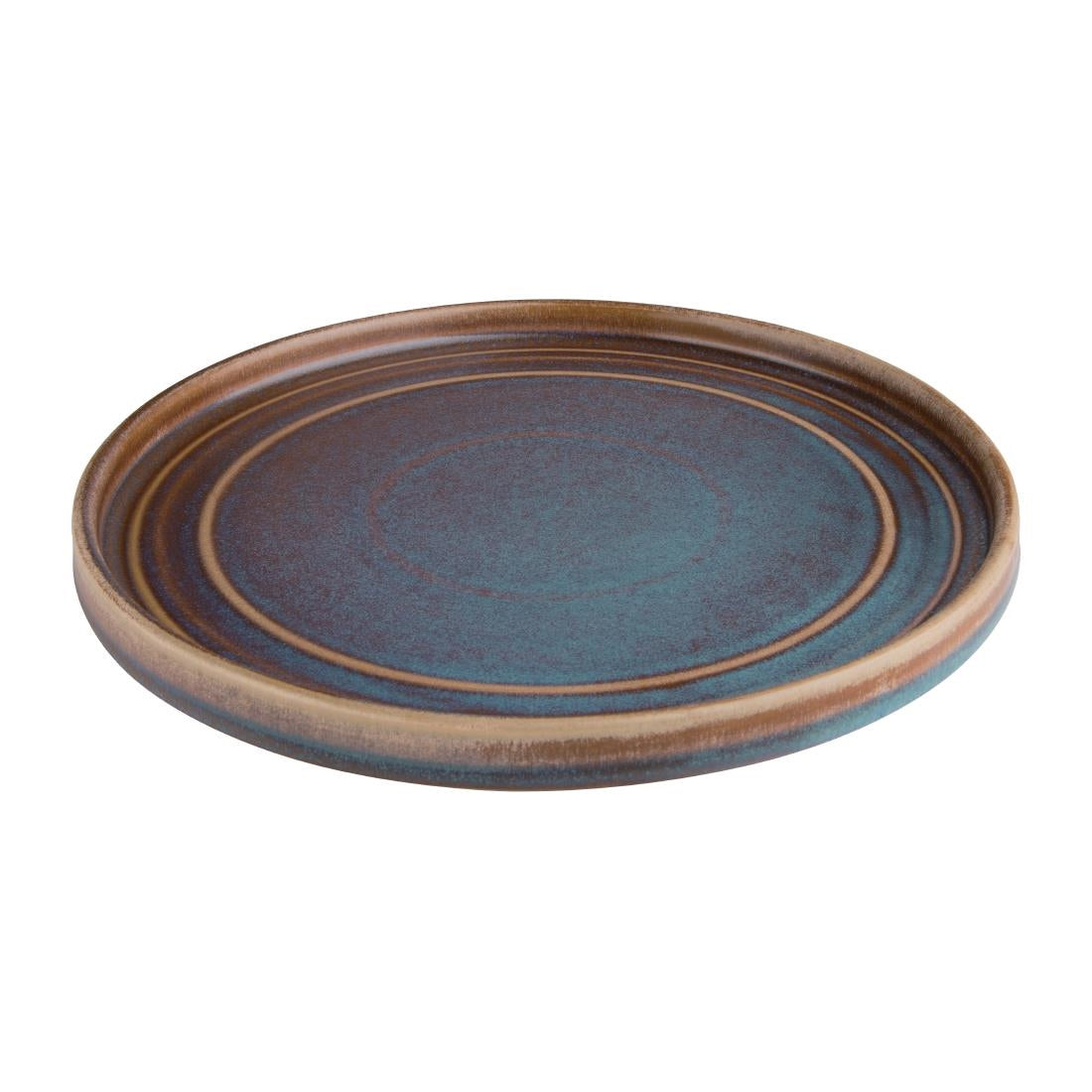 Olympia Cavolo Iridescent Flat Round Plate - 220mm (Box 6)