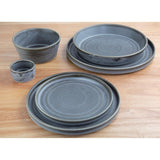 Olympia Cavolo Charcoal Dusk Flat Round Plate - 180mm (Box 6)