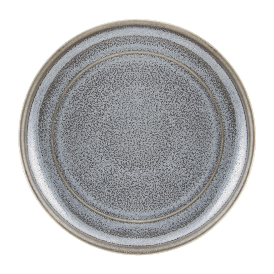 Olympia Cavolo Charcoal Dusk Flat Round Plate - 180mm (Box 6)