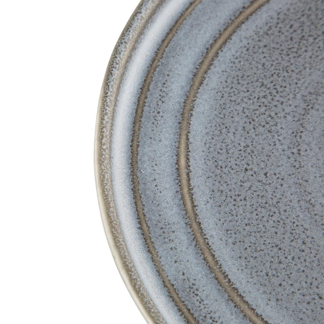 Olympia Cavolo Charcoal Dusk Flat Round Plate - 180mm (Box 6)