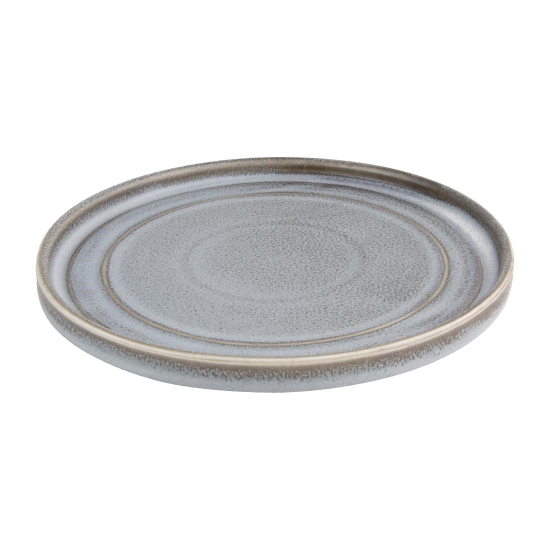 Olympia Cavolo Charcoal Dusk Flat Round Plate - 220mm (Box 6)