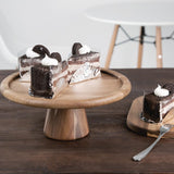 Olympia Acacia Cake Stand - 305x127mm