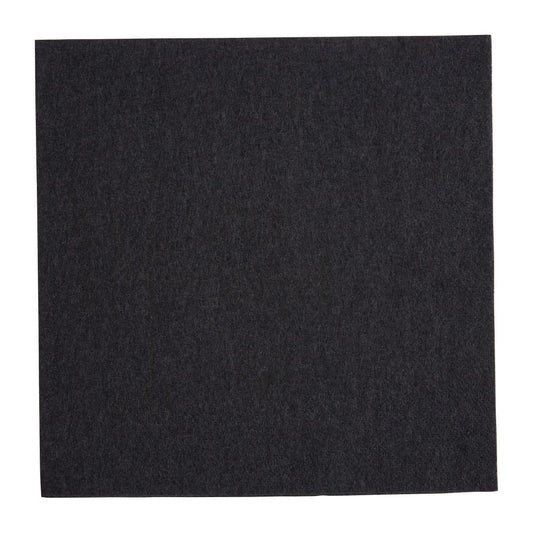 Fiesta Recyclable 40cm 2 ply 4 Fold Black Dinner Napkin  (Pack 2000)