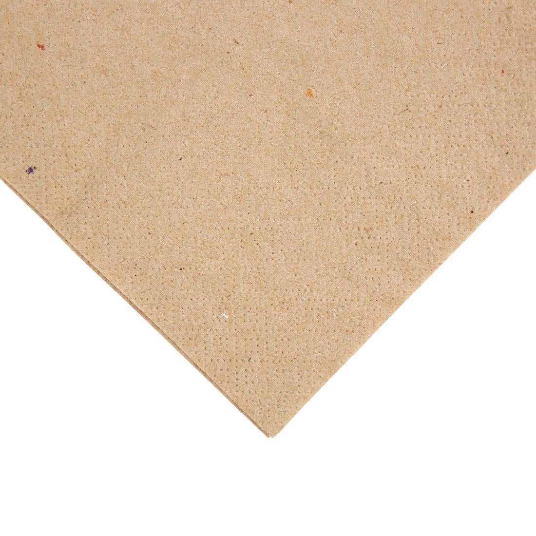 Fiesta Recyclable 40cm 2 ply 4 Fold Recycled Kraft Dinner Napkin  (Pack 2000)