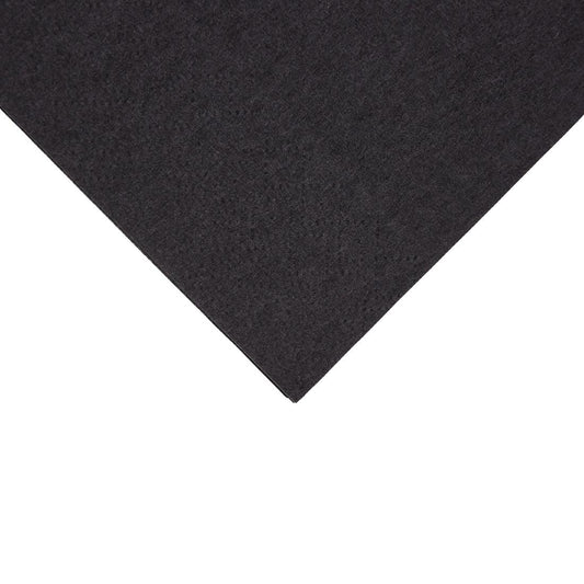 Fiesta Recyclable 40cm 2 ply 8 Fold Black Dinner Napkin  (Pack 2000)