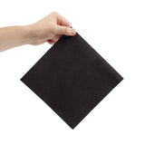 Fiesta Recyclable 40cm 3 ply 4 Fold Black Dinner Napkin  (Pack 1000)