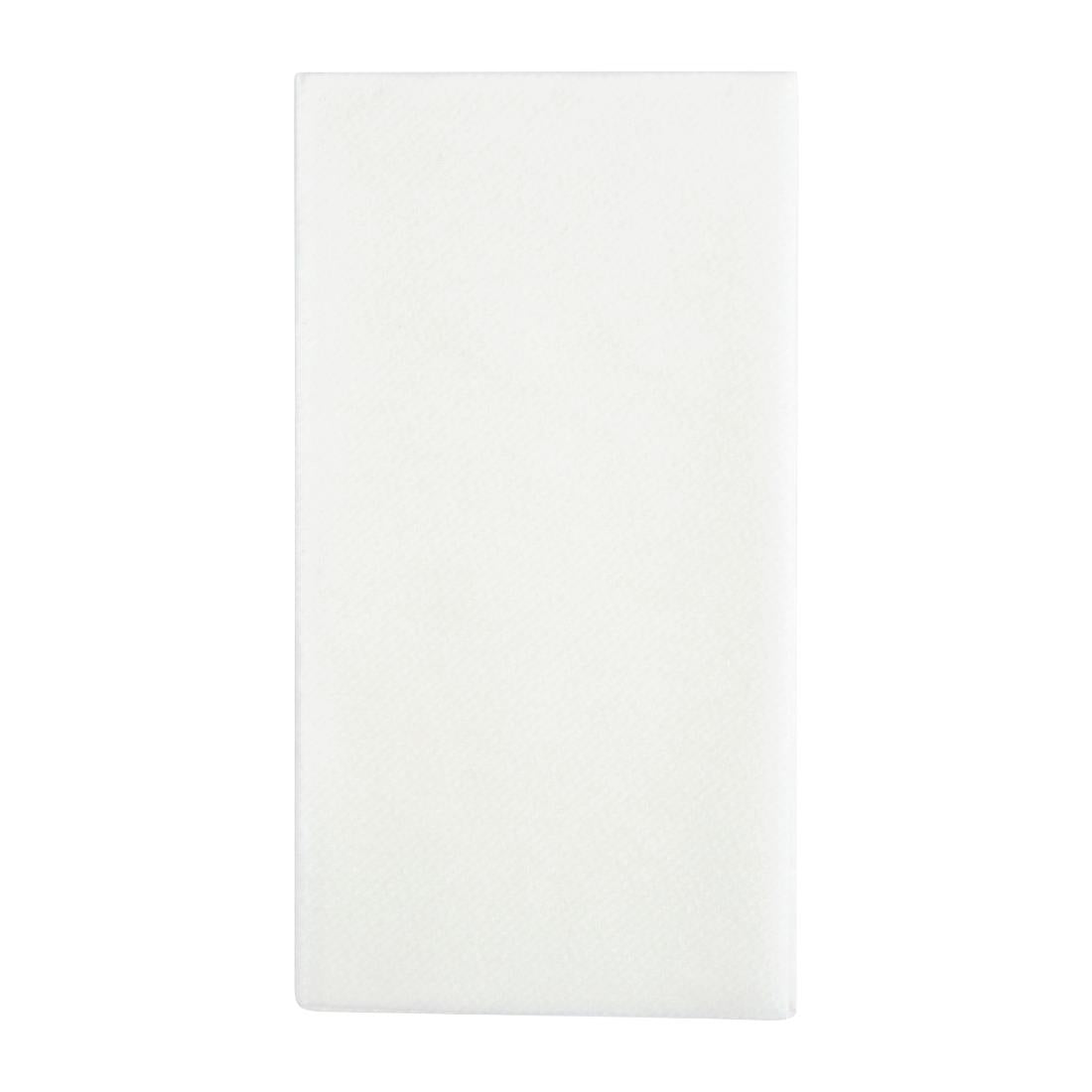 Fiesta Recyclable 40cm Airlaid 8 Fold White Dinner Napkin  (Pack 500)