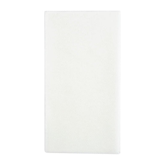 Fiesta Recyclable 40cm Airlaid 8 Fold White Dinner Napkin  (Pack 500)