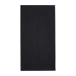 Fiesta Recyclable 40cm Airlaid 8 Fold Black Dinner Napkin  (Pack 500)