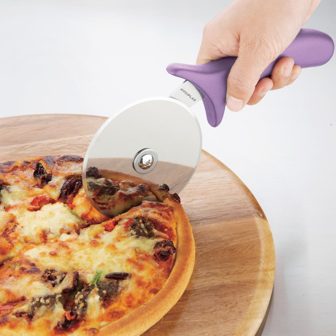 Hygiplas Pizza Wheel Purple Allergens - 4"