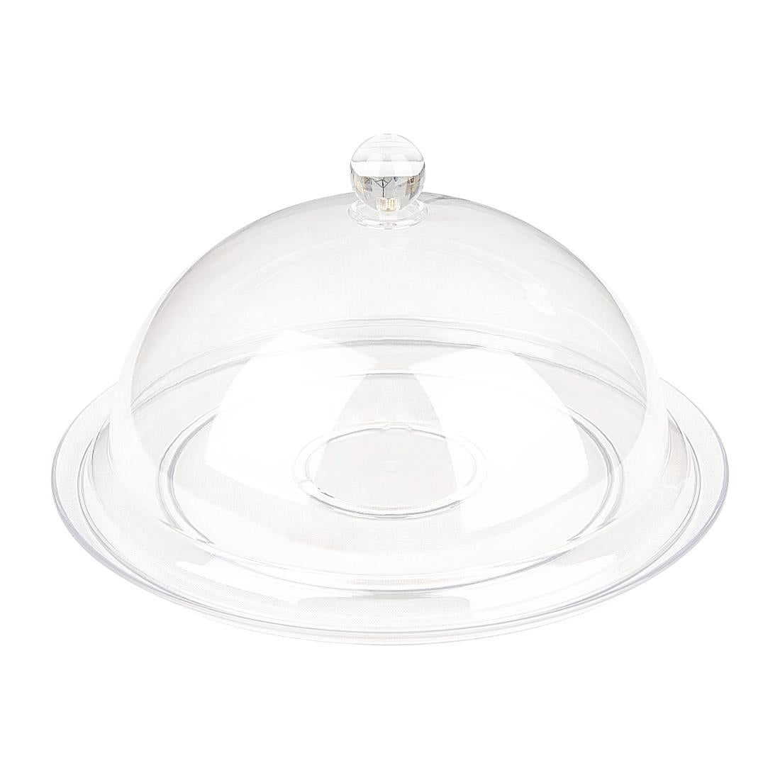 Olympia Kristallon Domed Cover PC - 315x125mm 12 2/5x 4 9/10"