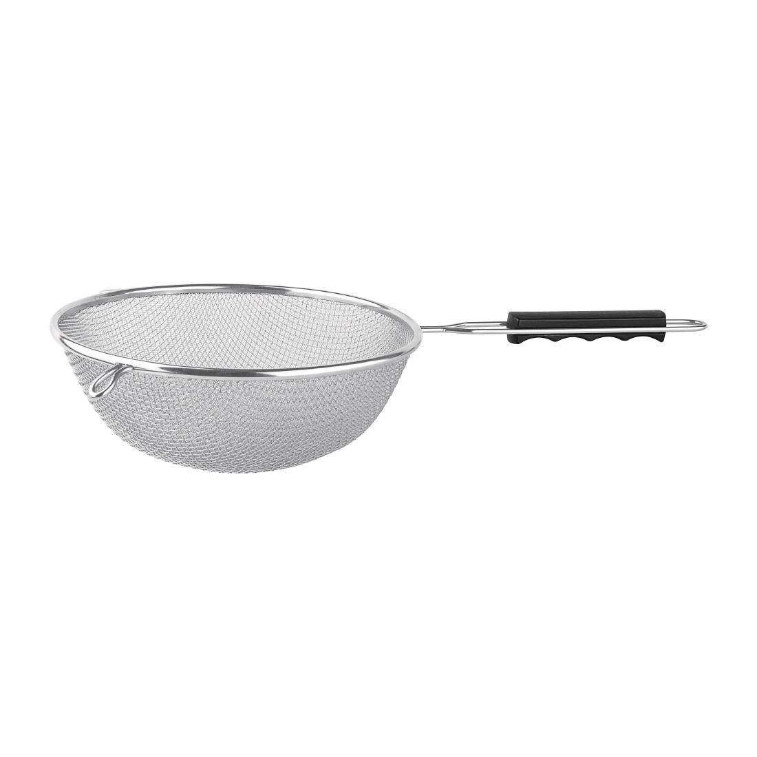 Vogue Double Mesh Sieve Black Handle - 240mm