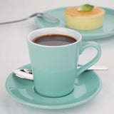 Olympia Cafe Flat White Aqua - 170ml 6oz (Box 12)