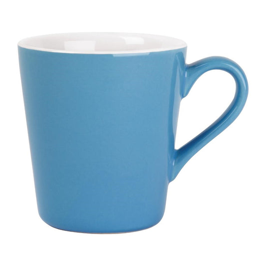 Olympia Cafe Flat White Blue - 170ml 6oz (Box 12)