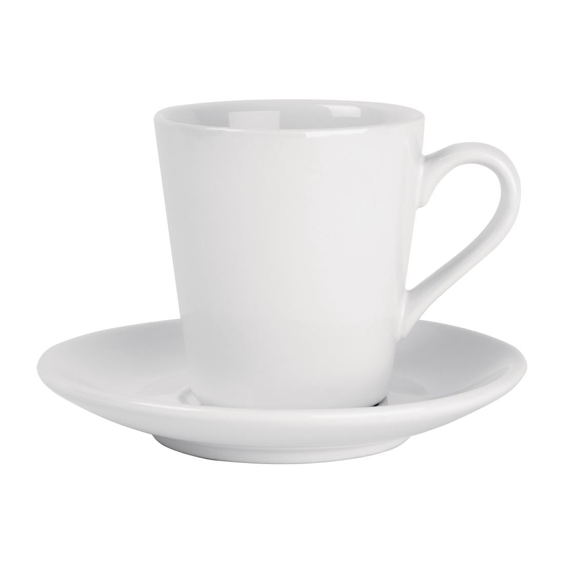 Olympia Cafe Saucer for Flat White - 135mm (Box 12)