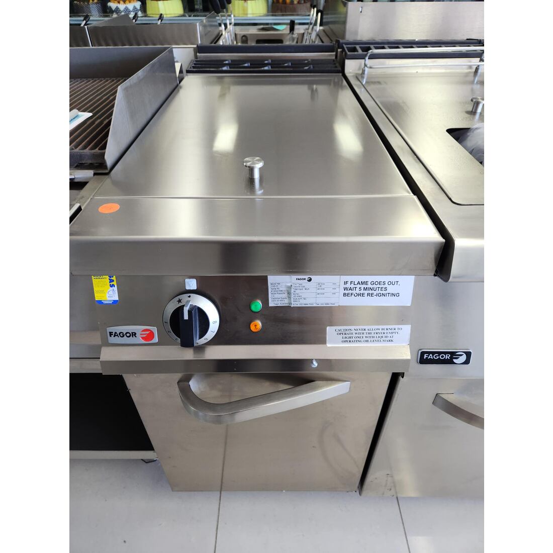 Ex-Showroom: Fagor 900 series NG deep fat fryer FG9-05