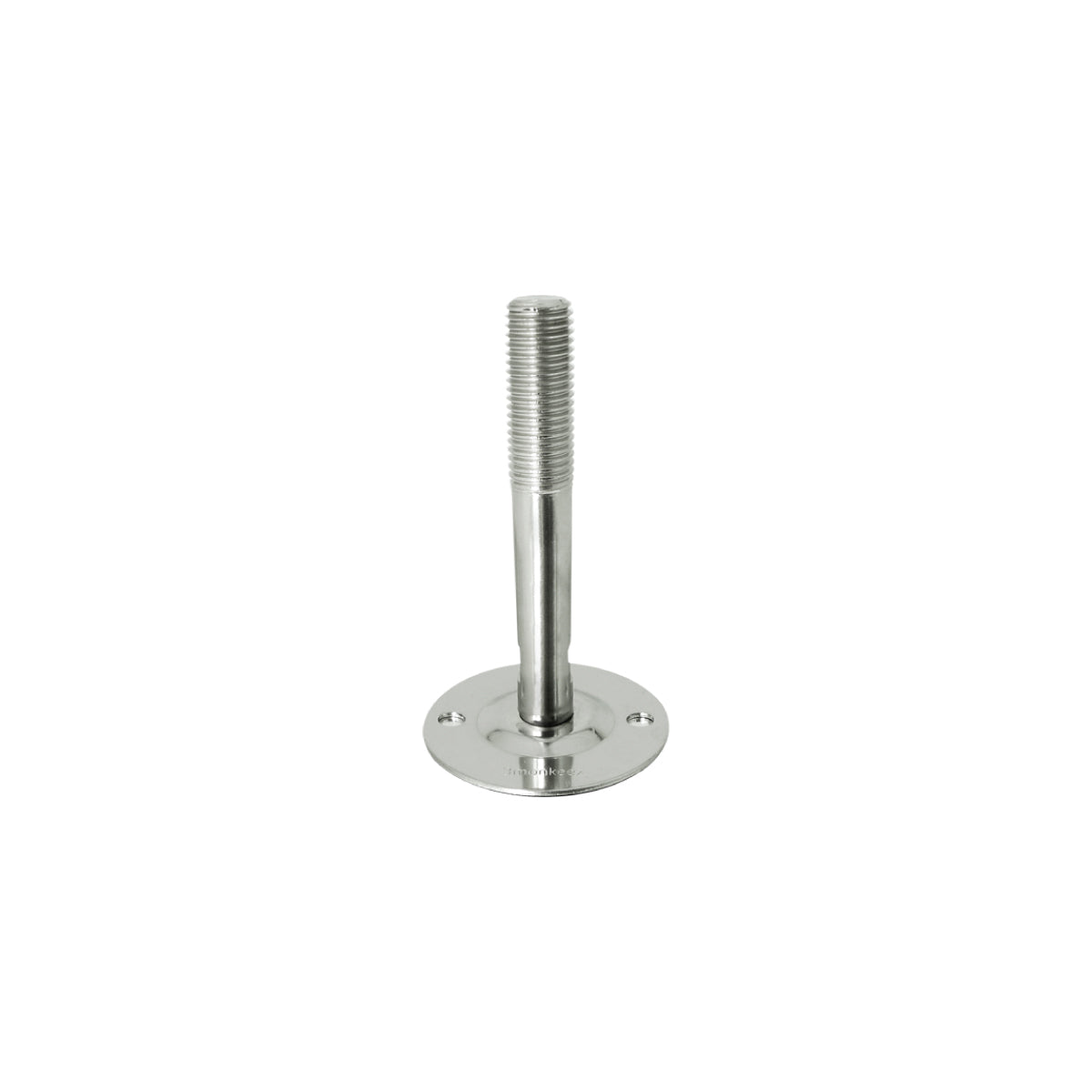 Stainless Steel Disc Foot 65mm Diameter. 105mm Stem. M16 -  FH-10