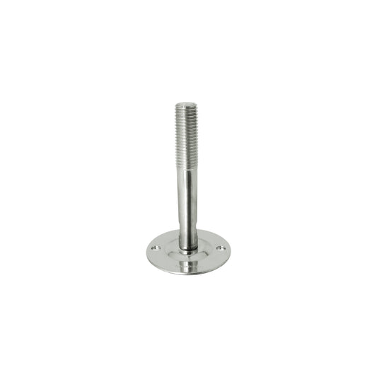 Stainless Steel Disc Foot 65mm Diameter. 105mm Stem. M16 -  FH-10