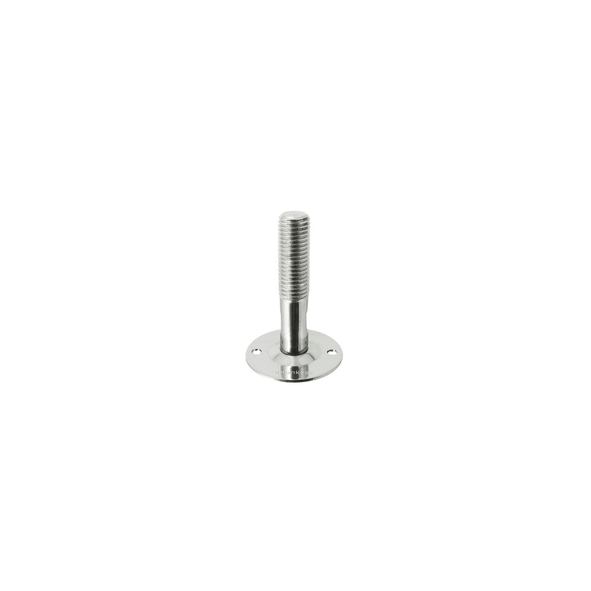 Stainless Steel Disc Foot 50mm Diameter. 70mm Stem. M16 -  FH-12