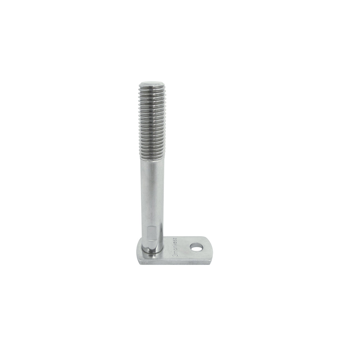 Stainless Steel Lug Foot 52mm x 25mm x 4.5mm Lug. 105mm Stem. M16 - FH-16