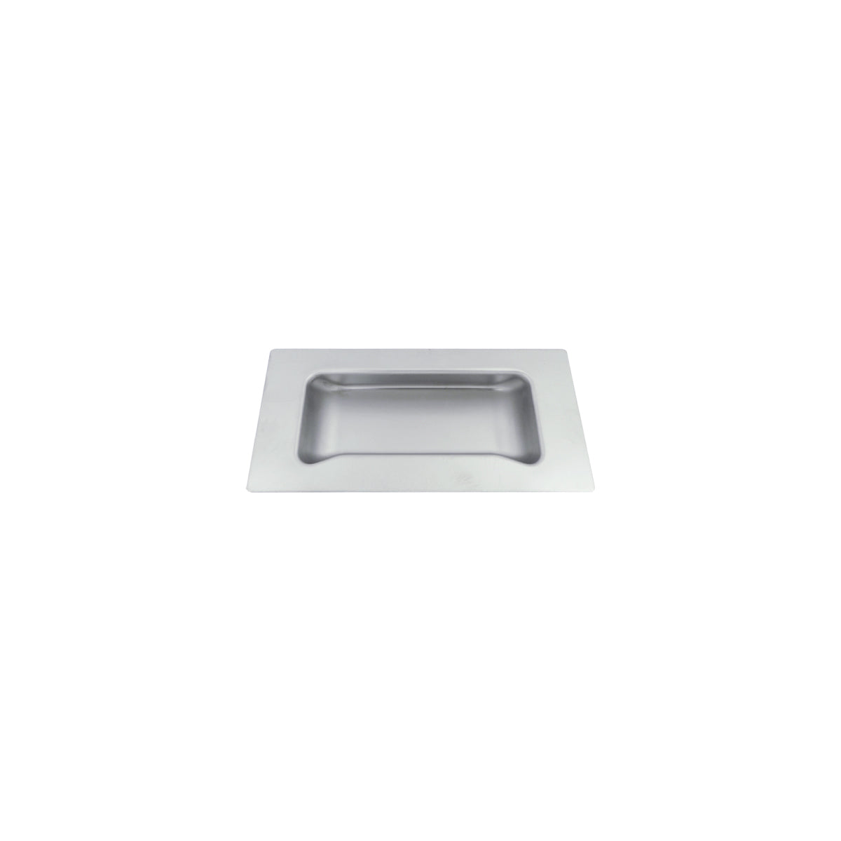 Stainless Steel Drawer Pull. Flush Mount Type. 120mm x 62mm -  FH-41