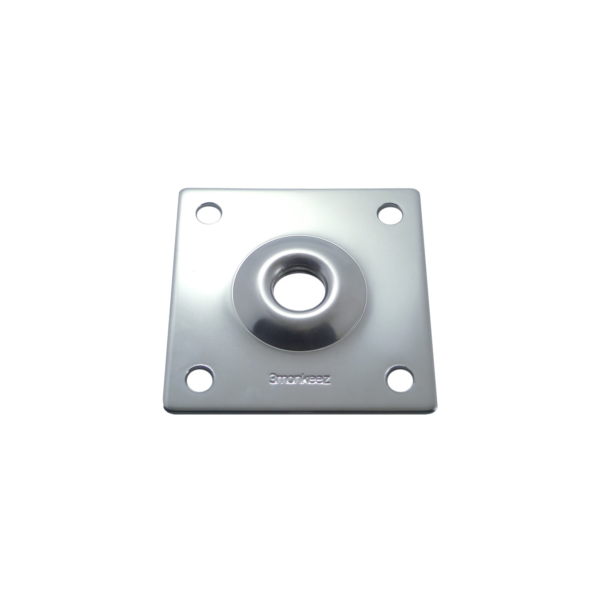 Stainless Steel Mounting Plate. 88mm x 88mm x 2.8mm -  FH-50