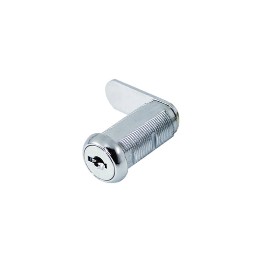 Utility Lock Polished Chrome. Cylinder Depth 34.9mm (1-3/8 ) - FH-73
