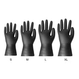 Hygiplas Vinyl Powder Free Glove Black - Size L (Pack 100)