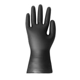 Hygiplas Vinyl Powder Free Glove Black - Size M (Pack 100)