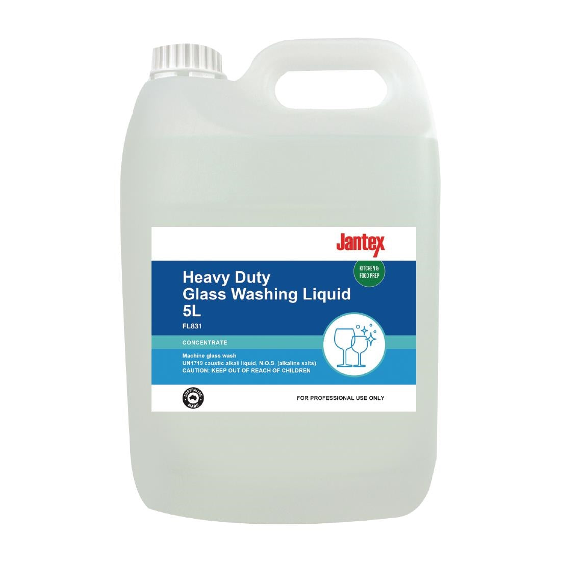 Secchio Jantex Heavy Duty Gg972 Da 15 Litri: Nero, Con Maniglia In Metallo E Indicatore Livello Acqua