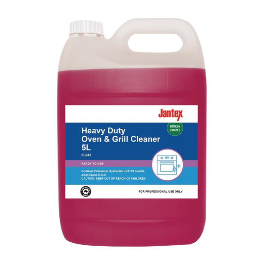 Jantex Heavy Duty Oven & Grill Cleaner Concentrate - 5Ltr (Pack of 3) (Direct)