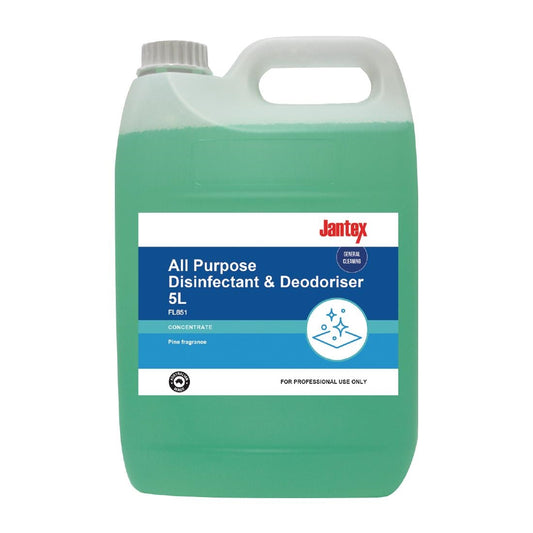 PR BUSTER - Jantex All Purpose Disinfectant & Deodoriser Concentrate Pine - 5Ltr