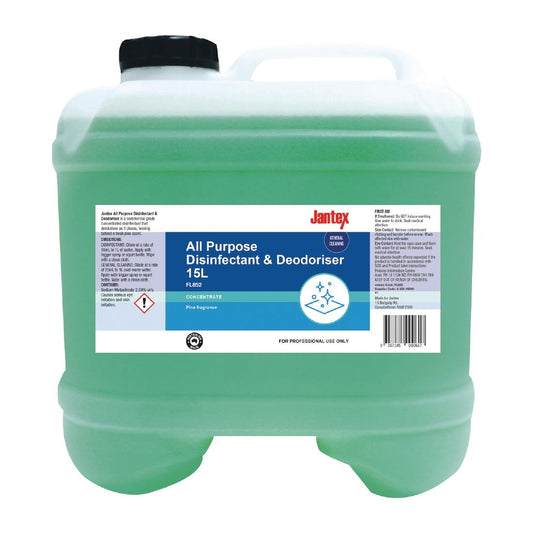 EDLP - Jantex All Purpose Disinfectant & Deodoriser Concentrate Pine - 15Ltr