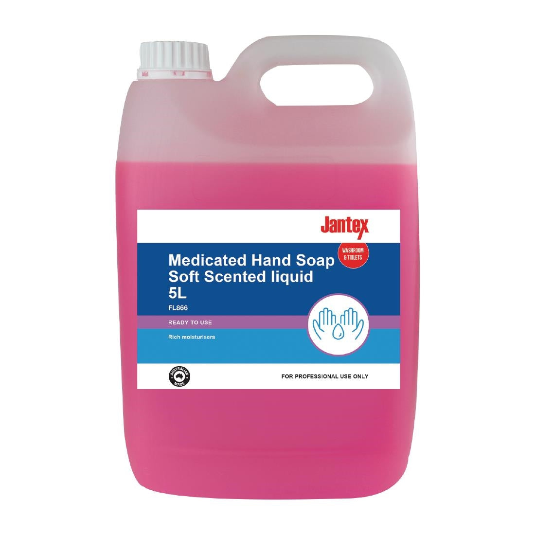 PR BUSTER - Jantex Medicated Hand Soap Soft Scent Liquid - 5Ltr