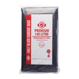 Jantex Premium Garbage Bag Black - 140Ltr (Box 50)