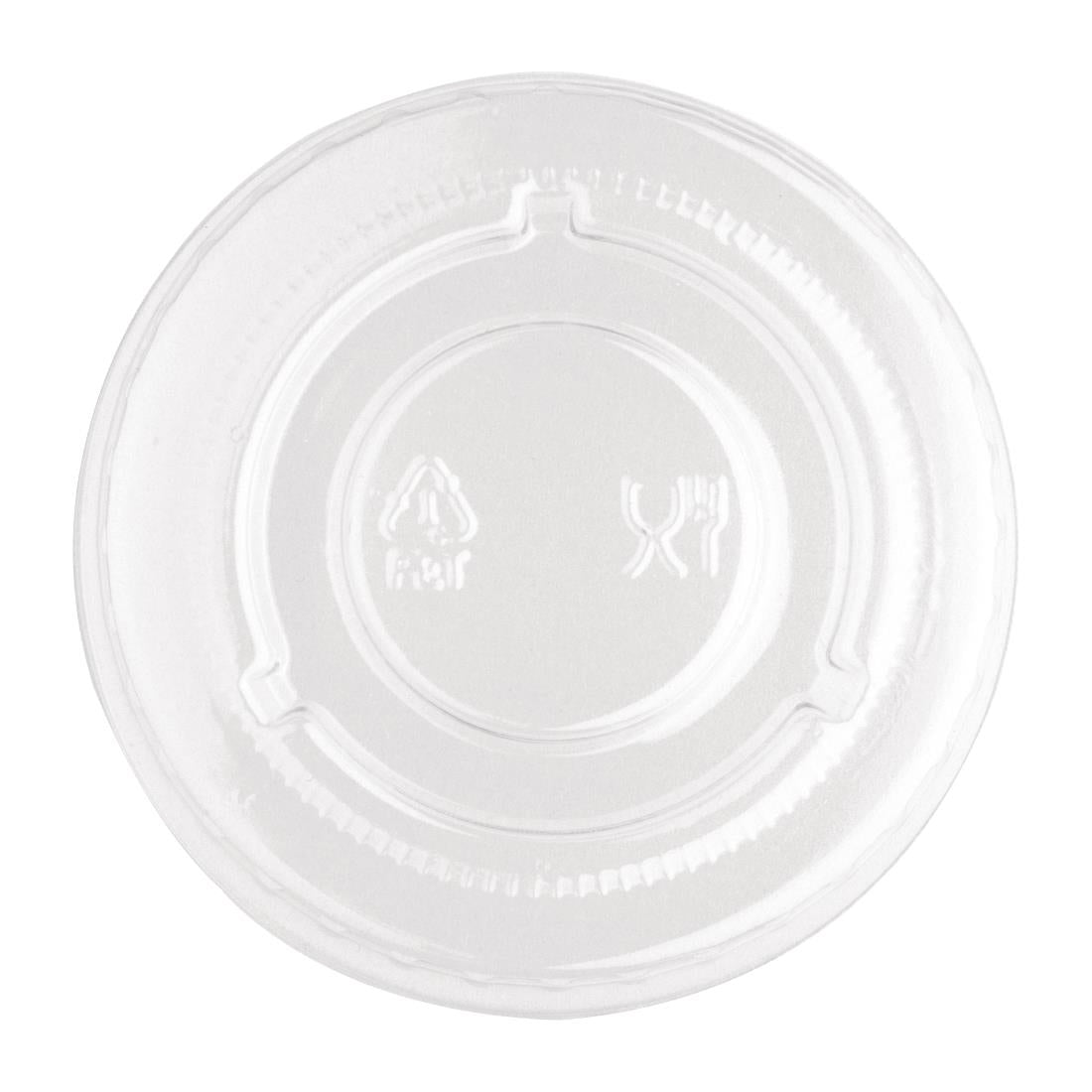 Fiesta Recyclable PET Lid for 2oz Pot FC517 (Pack 1000)