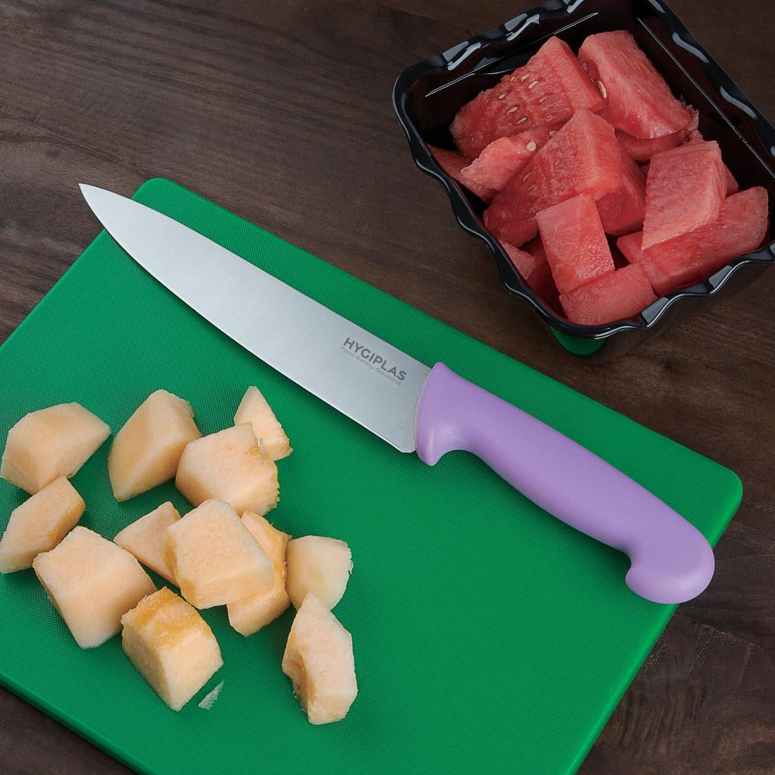 Hygiplas Cooks Knife Purple - 8 1/2"