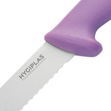 Hygiplas Bread Knife Purple - 8"