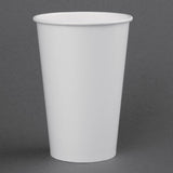 Fiesta Recyclable Cold Cup Single Wall White 90mm 16oz (Pack 1000)