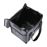 Vogue Insulated Folding Delivery Bag Grey - 305x380x380mm 12x15x15"