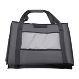 Vogue Insulated Folding Delivery Bag Grey - 540x360x430mm 21x14x17"