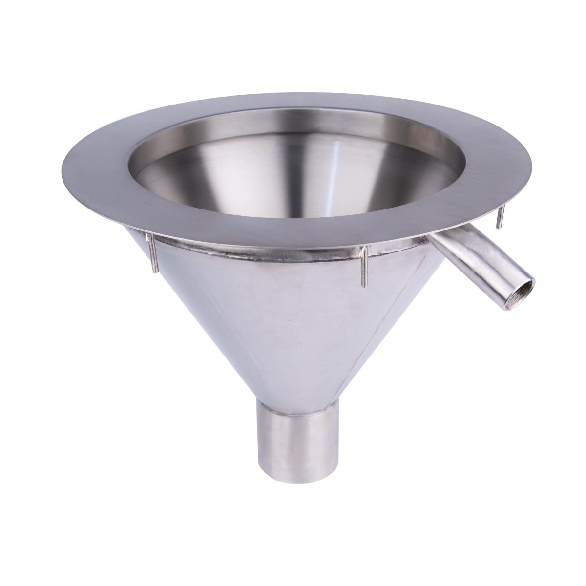 Conical Flushing Rim Sink - 350 FRSC-DI350-316