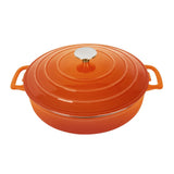 Vogue Saute Pan Round Orange - 280mm 3 1/2Ltr