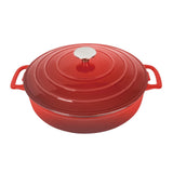 Vogue Saute Pan Round Red - 280mm 3 1/2Ltr