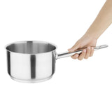 Vogue Saucepan St/St - 180mm 2 5/8Ltr 88fl oz