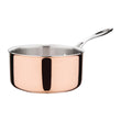 Vogue Induction Tri-Wall Copper Saucepan - 200mm 8"