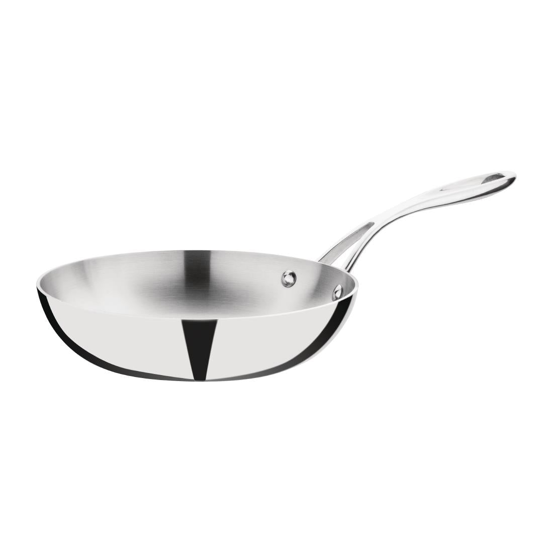 Vogue Tri-Wall Fry Pan St/St - 200mm 8"